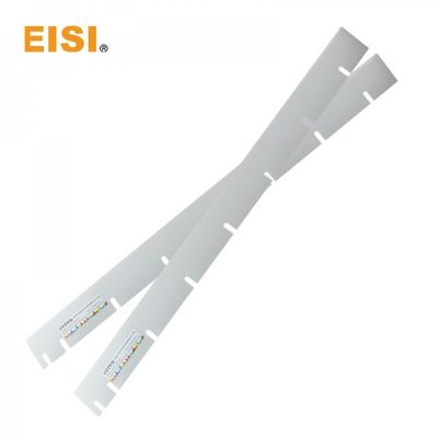 Pria Roland 700 Wash Up Blade 1102X56X1.0mm 13 U Holes Bahan PTFE